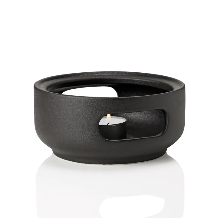 Theo Stövchen von Stelton in schwarz