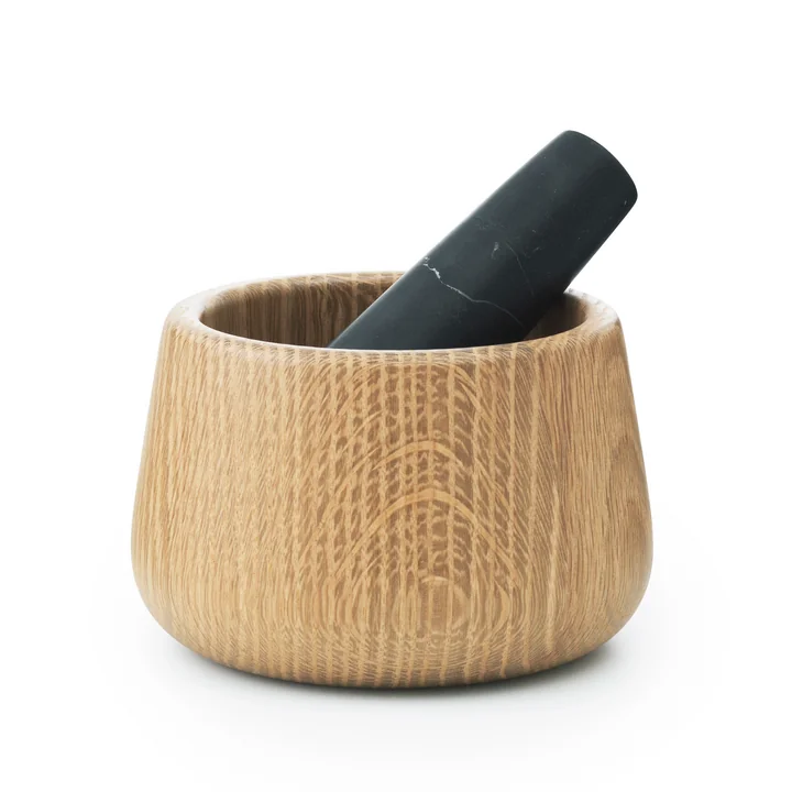 Normann Copenhagen - Craft Mörser mit Stößel, schwarz