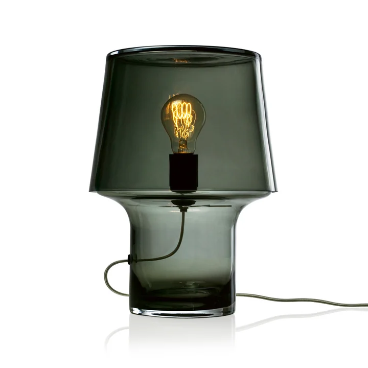 Cosy in Grey Tischleuchte von Muuto in transparent grau