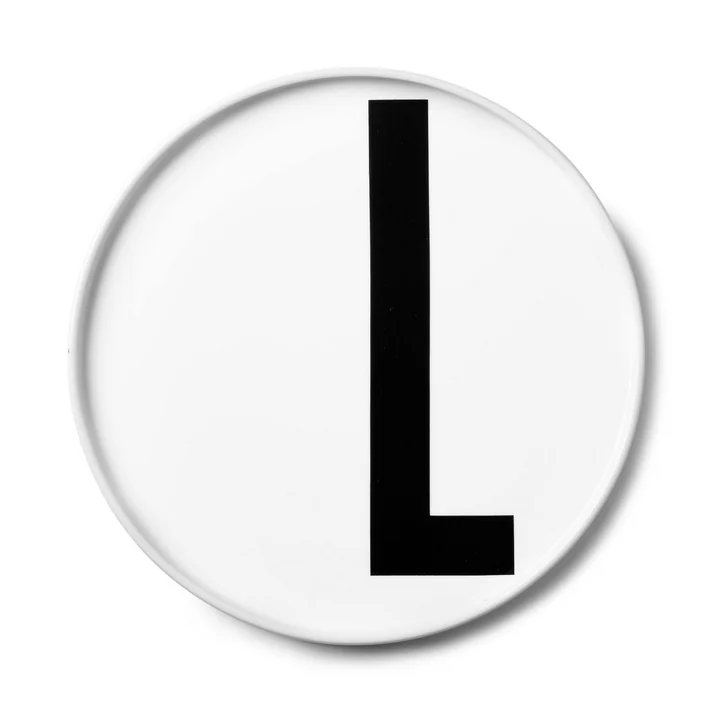 Der AJ Porzellan Teller L von Design Letters