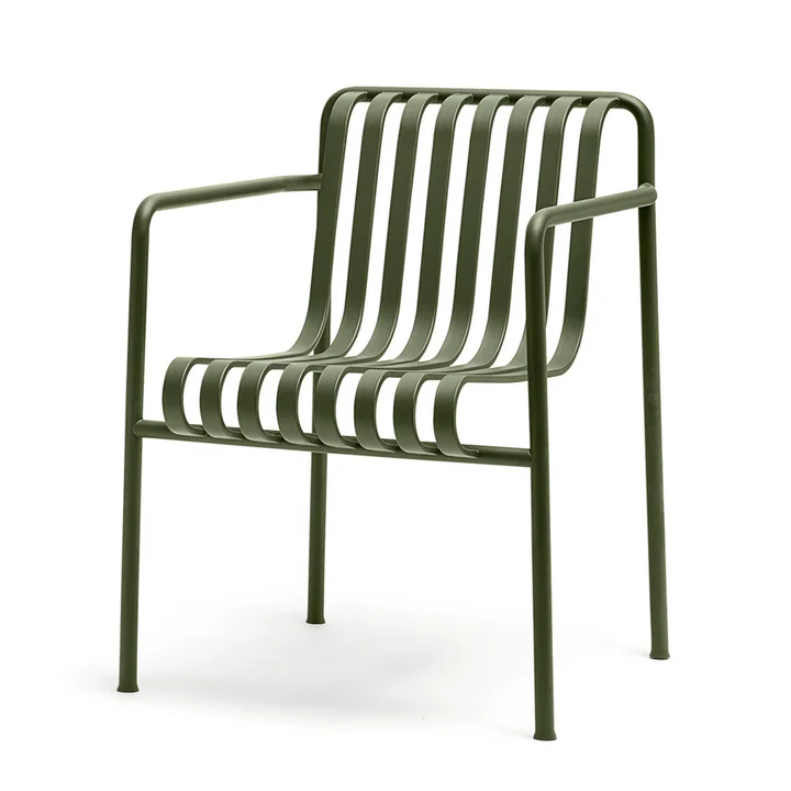 Der Palissade Dining Armchair von HAY in olive