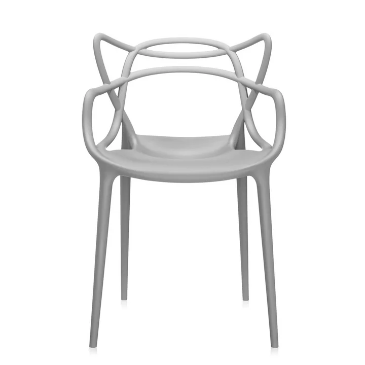 Masters Stuhl von Kartell in grau