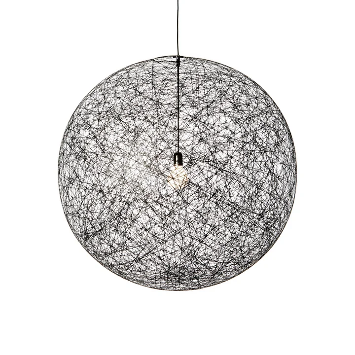 Random Light LED Pendelleuchte, medium, schwarz von Moooi 