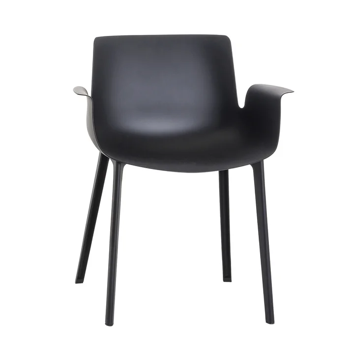 Piuma Stuhl von Kartell in Schwarz