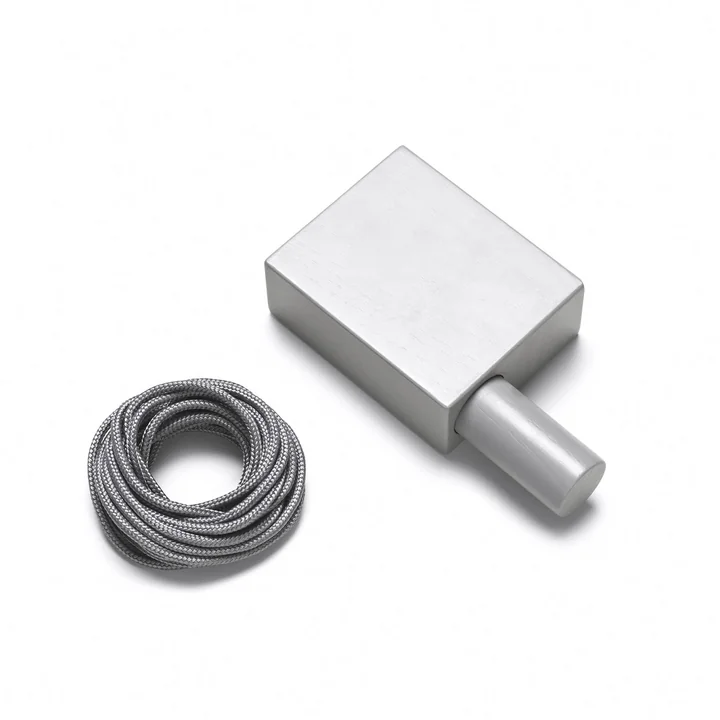 Ready Made Curtain Aufhängevorrichtung von Kvadrat in Grau (150)