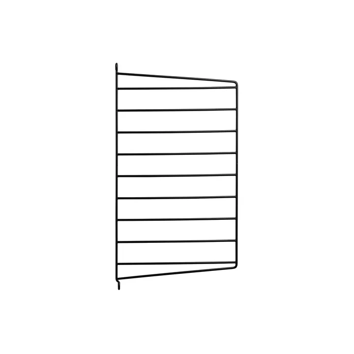 Wandleiter für String Regal 50 x 30 cm von String in Schwarz