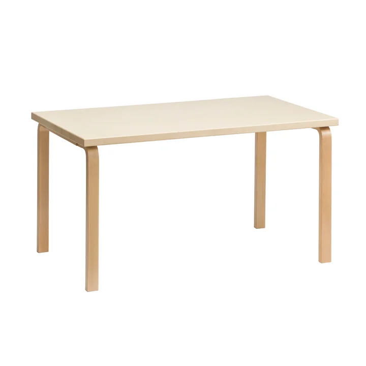80B Tisch 10´20 x 60 cm von Artek in Birke