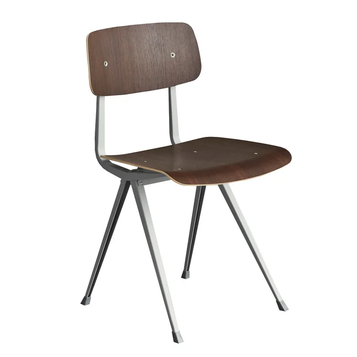 Result Chair von HAY in Beige und Eiche geräuchert