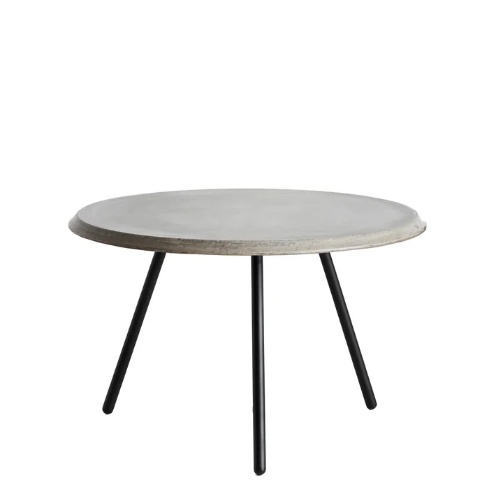 Soround Side Table H 39.5 cm / Ø 60 cm von Woud in Beton