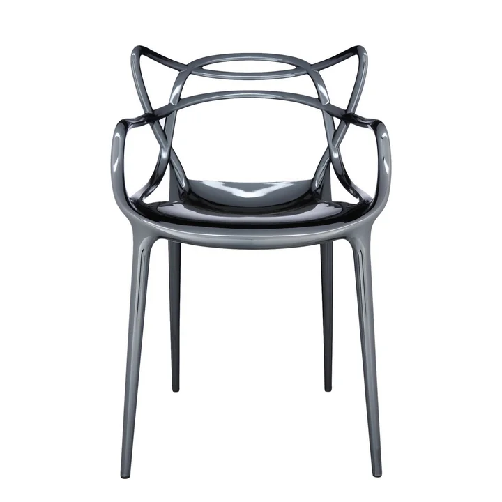 Der Kartell - Masters Stuhl, metallic titan