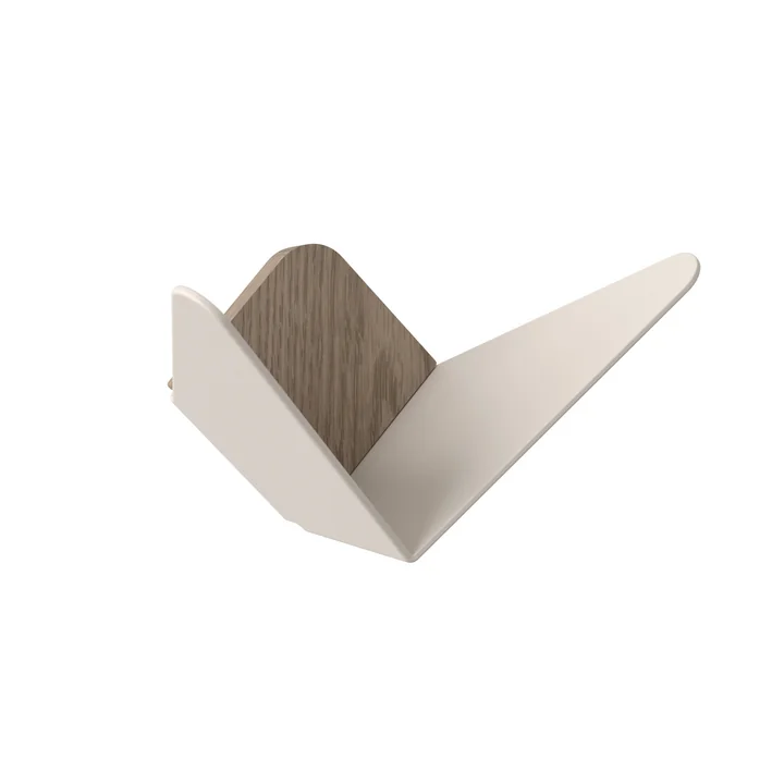 Butterflies Wandhaken mini von Umage in pearl white