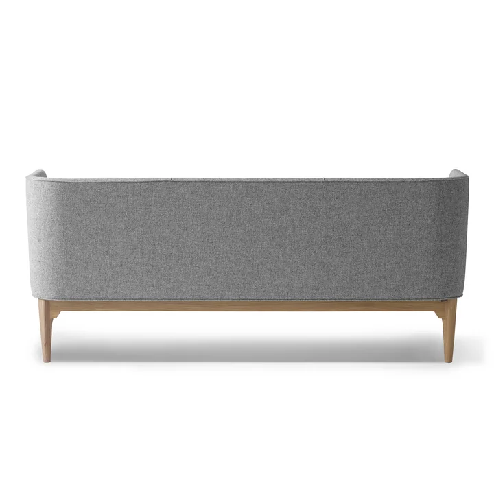 Das &Tradition - Mayor 3-Sitzer Sofa AJ5, Gestell Eiche weiß geölt / Bezug Hallingdal 65 130