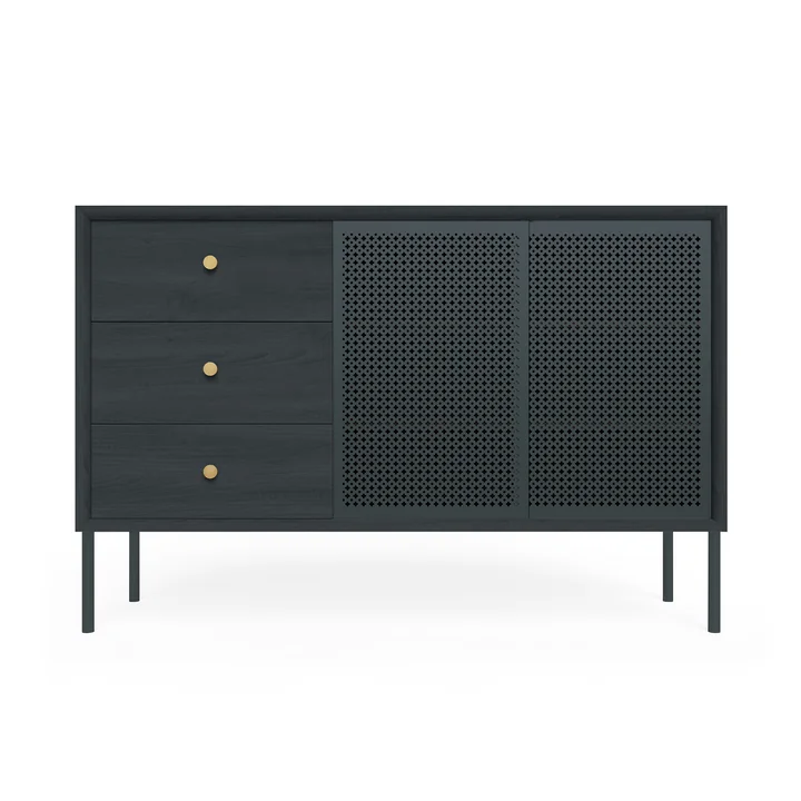 Gabin Sideboard hoch mit Schubladen von Hartô in Anthrazitgrau (RAL 7016)