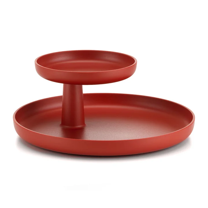 Das Vitra - Rotary Tray in backstein dunkel
