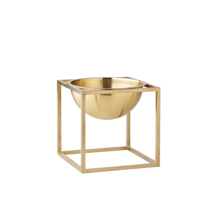 Audo - Kubus Bowl, mini, gold-plated