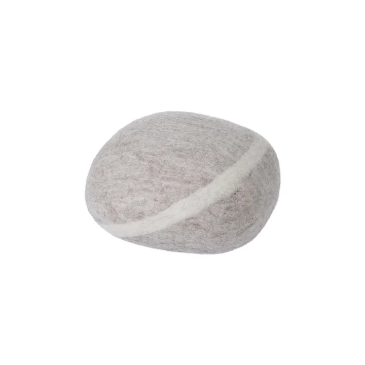 Kieselstein Kissen Béla S in hellbeige von myfelt