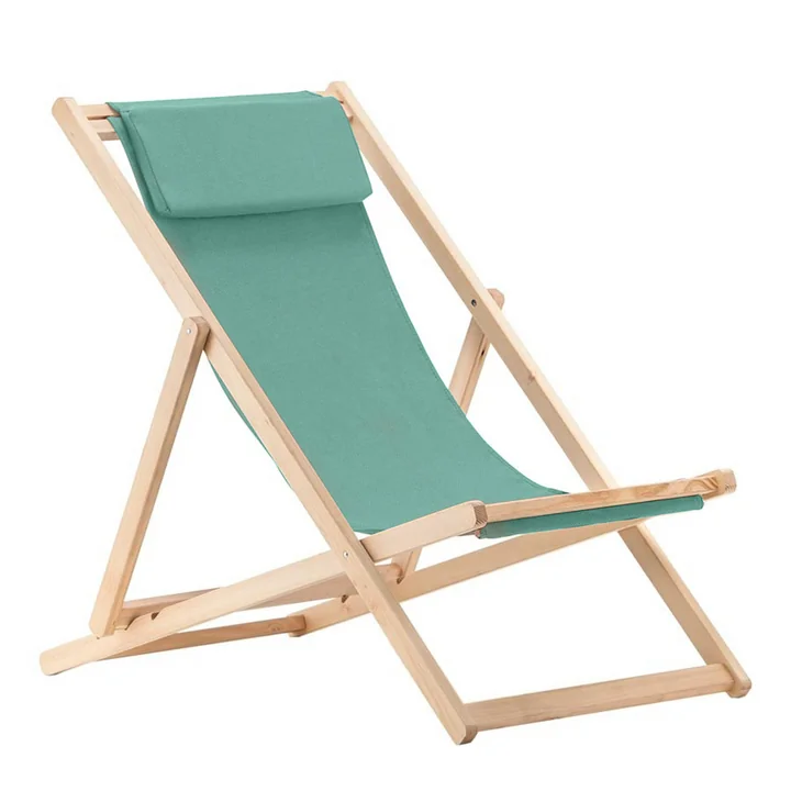 Relax Liegestuhl, Robinie in aqua von Fiam