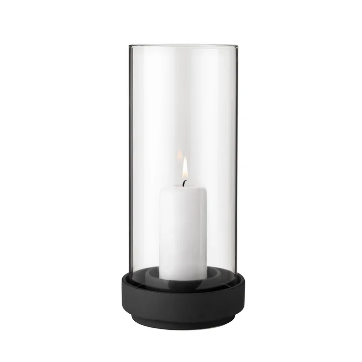 Hurricane Windlicht H 29 cm von Stelton