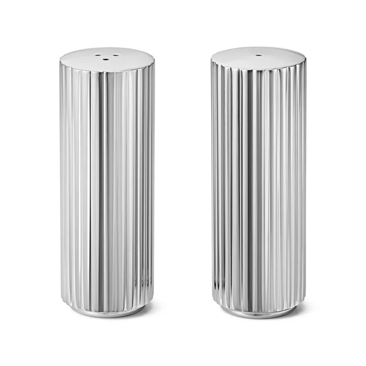 Bernadotte Salz und Pfefferstreuer (2er-Set) aus Edelstahl von Georg Jensen