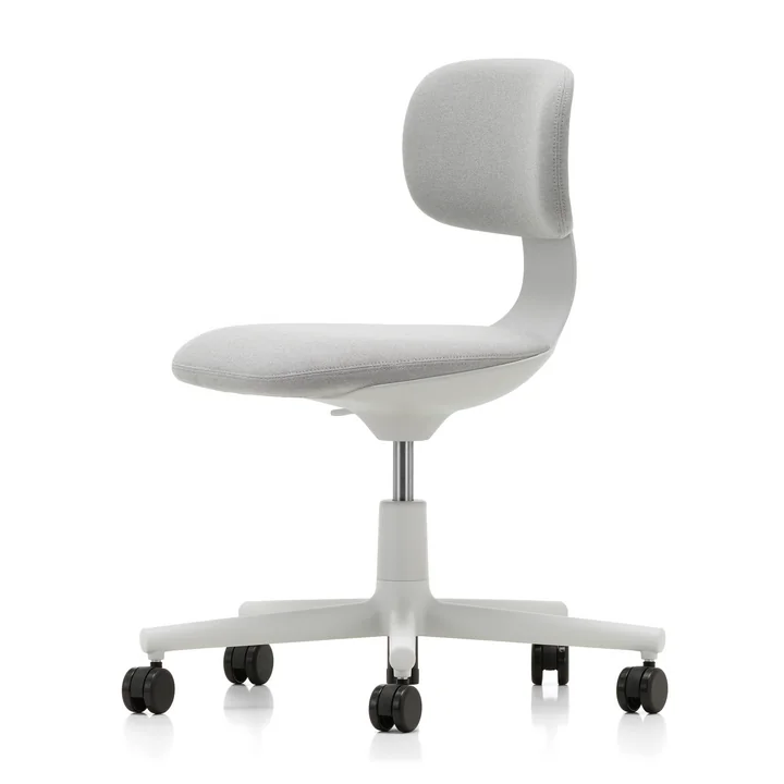 Rookie Bürostuhl von Vitra in soft grey / Plano cremeweiß / sierragrau