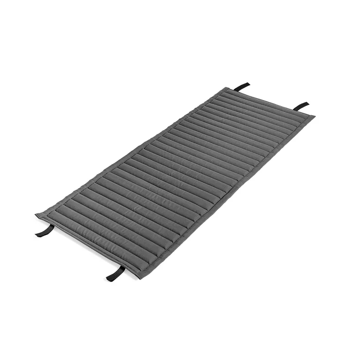 Palissade Quilted Cushion für Lounge Chair High von HAY in anthrazit