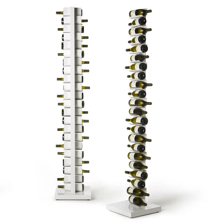 Ptolomeo Vino Standregal, H 213 cm in weiß von Opinion Ciatti