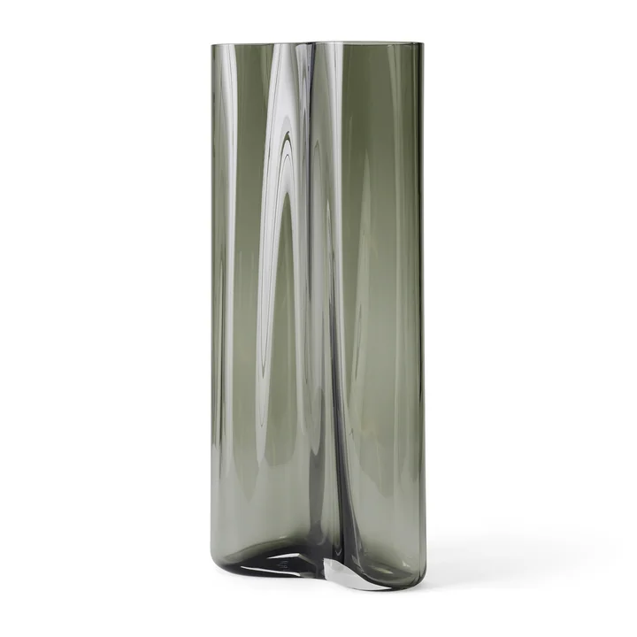 Aer Vase H 49 cm, smoke von Audo