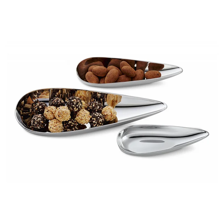 Blob Schalen (3er-Set), Edelstahl von Philippi
