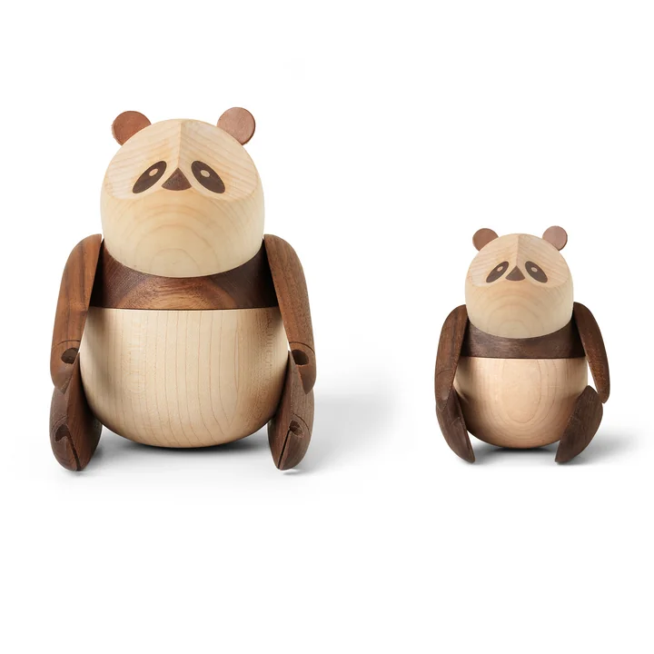 Panda von ArchitectMade in Walnuss / Ahorn