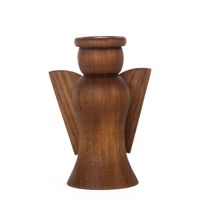 Jul Weihnachtsdekoration Engel large von ArchitectMade in Teak