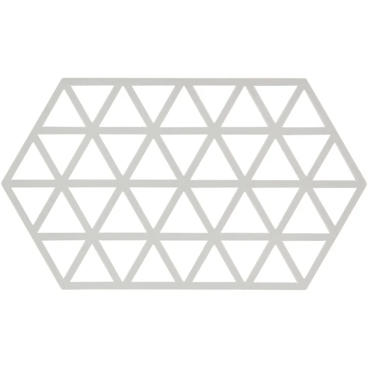 Triangle Untersetzer 24 x 14 cm von Zone Denmark in warm grey