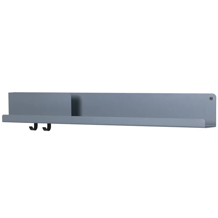 Folded Shelves 96 x 13 cm von Muuto in blau-grau