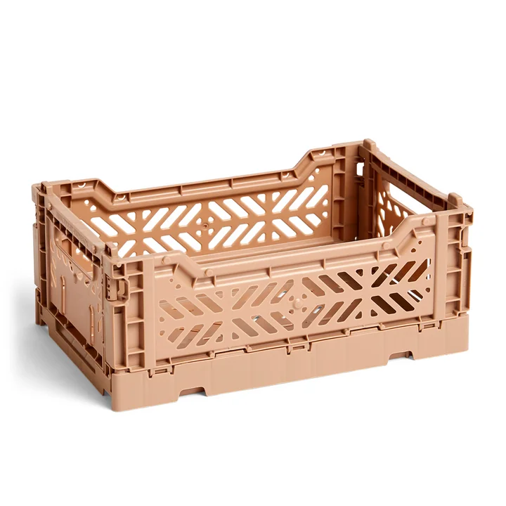 HAY - Colour Crate Korb S, 26,5 x 17 cm, nougat