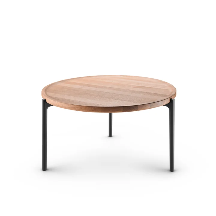 Savoye Couchtisch Ø 60 cm von Eva Solo in Eiche natur / schwarz