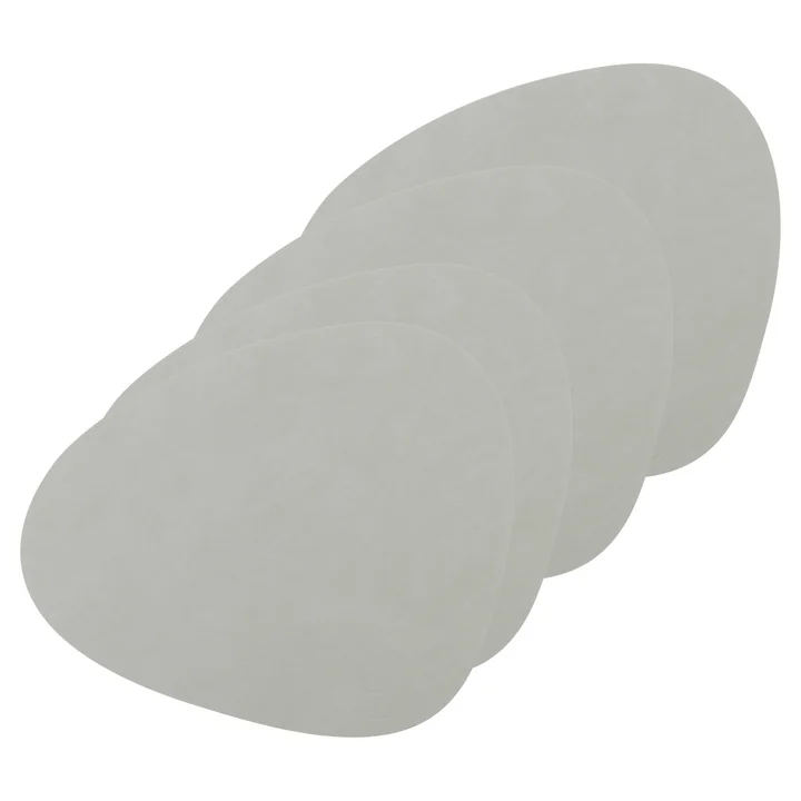Tischset Curve L von Lind DNA in Nupo metallic (4er-Set)