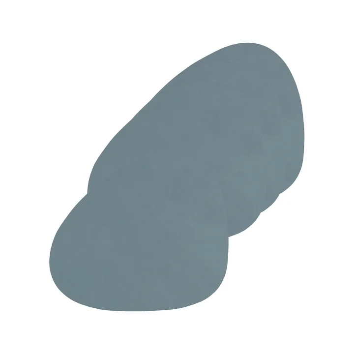 Glasuntersetzer Curve von Lind DNA in Nupo hellblau (4er-Set)