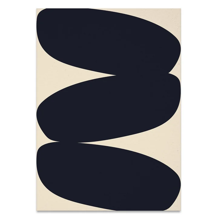 Solid Shapes 01 Poster, 70 x 100 cm von Paper Collective 