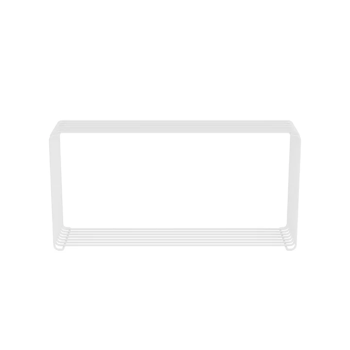 Panton Wire Extended Regal 18,8 cm, weiß von Montana.