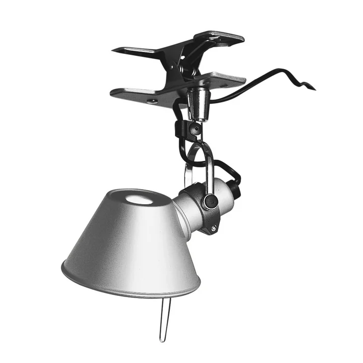 Tolomeo Micro Pinza Klemmleuchte von Artemide in Aluminium