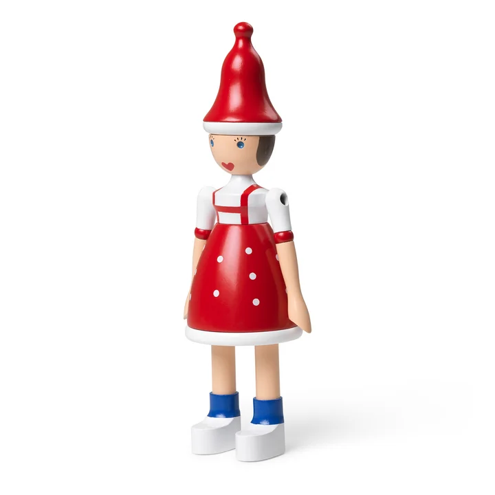 Weihnachtsmädchen Lise, Buchenholz von Kay Bojesen