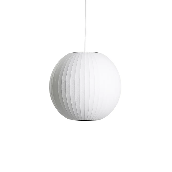 Nelson Ball Bubble Pendelleuchte S, Ø 32.5 x H 30.5 cm, off white von HAY