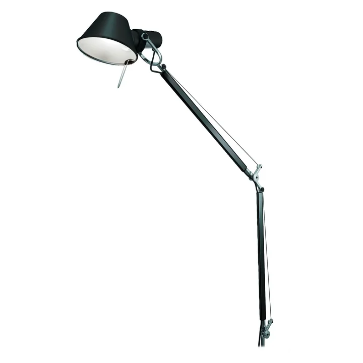 Artemide - Tolomeo Tavolo, schwarz (ohne Halterung)