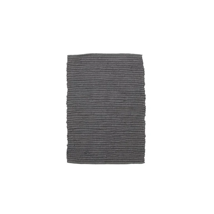 Der Chindi Teppich von House Doctor in grau, 90 x 60 cm