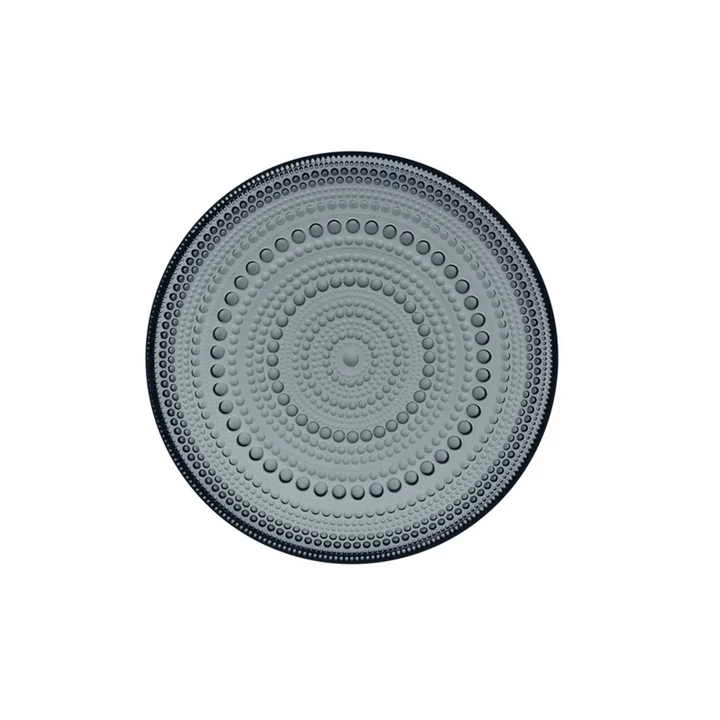 Der Kastehelmi Teller von Iittala, Ø 17 cm, dunkelgrau