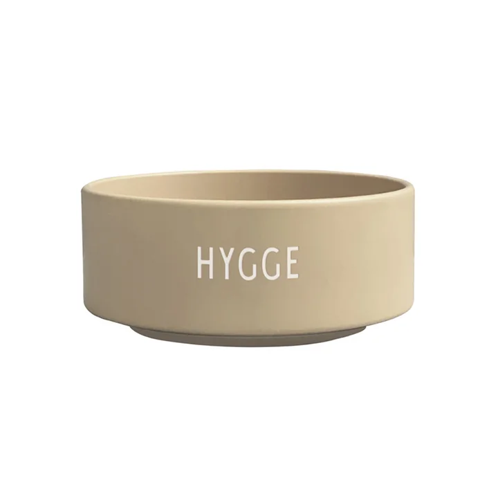 Die Snack Schale von Design Letters, Hygge / beige