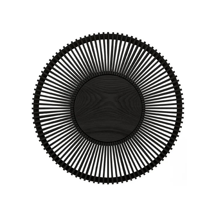 Der Clava Up Wood Leuchtenschirm von Umage, Eiche schwarz large