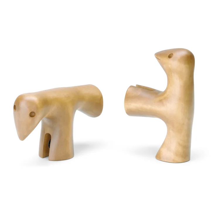 Zeitlose Holzfigur aus Ahorn