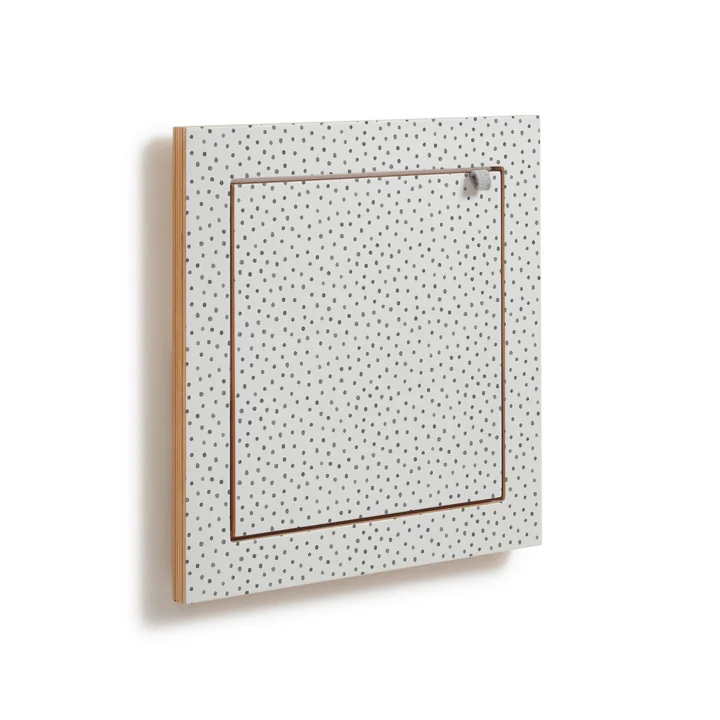 Fläpps Regal, 40 x 40 cm, 1 Regalboden von Ambivalenz in Watercolor Dots by Kind of Style
