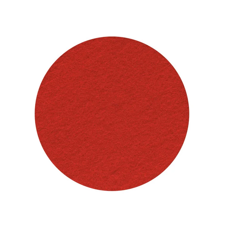 Die Filzauflage für den Sitzbock von Wilkhahn, mango