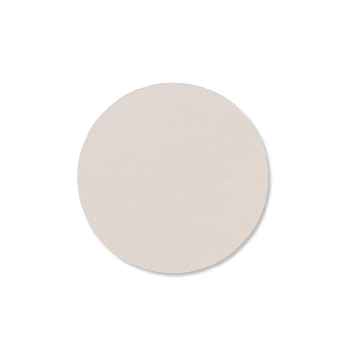 Glasuntersetzer Circle Ø 10 cm von Lind DNA in Nupo soft nude